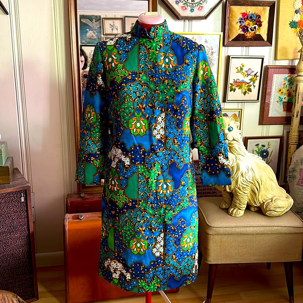 Bright 60s Mod Dress